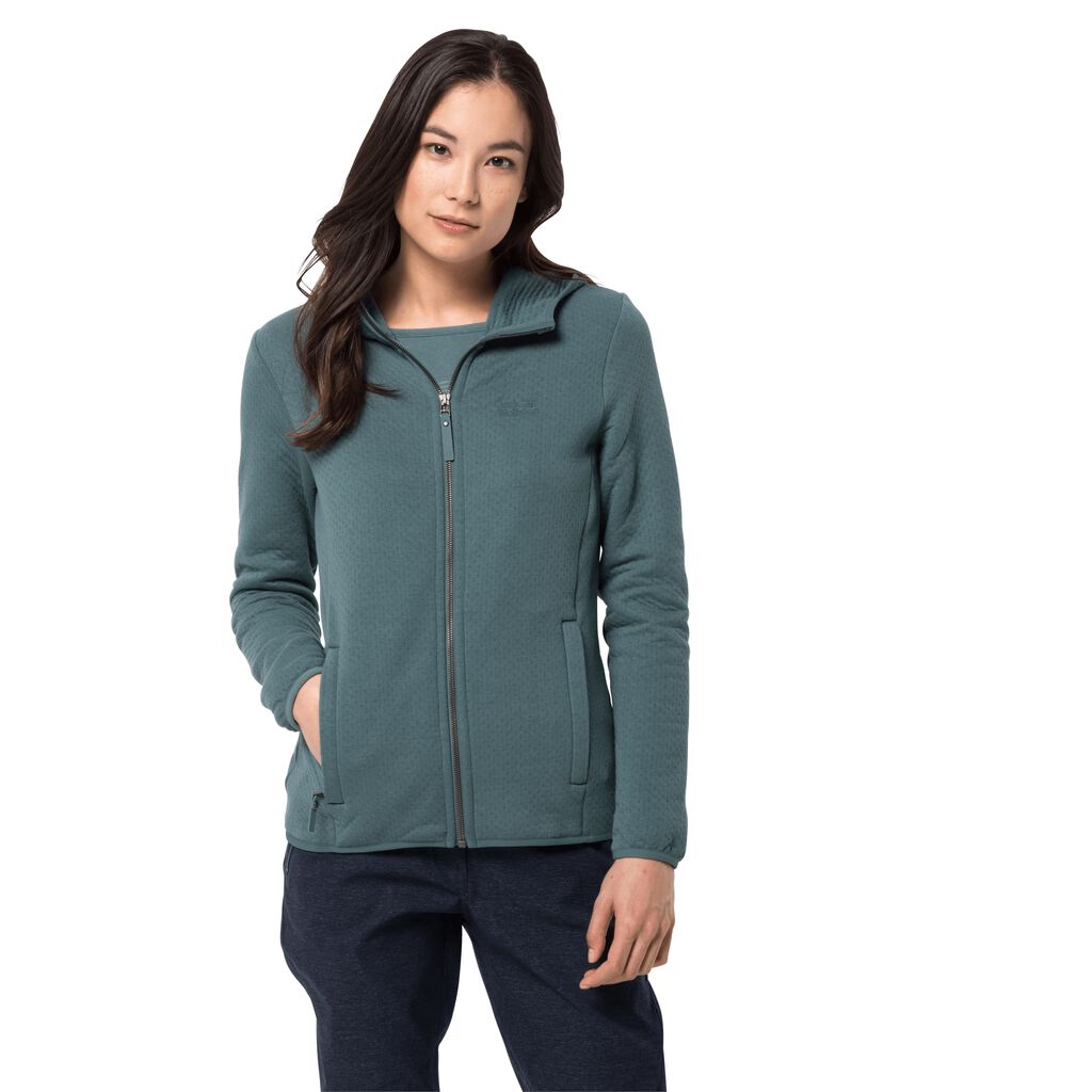 Jack Wolfskin NATORI HOODED Vestes Femme Vert Clair - JHOAVIG-58